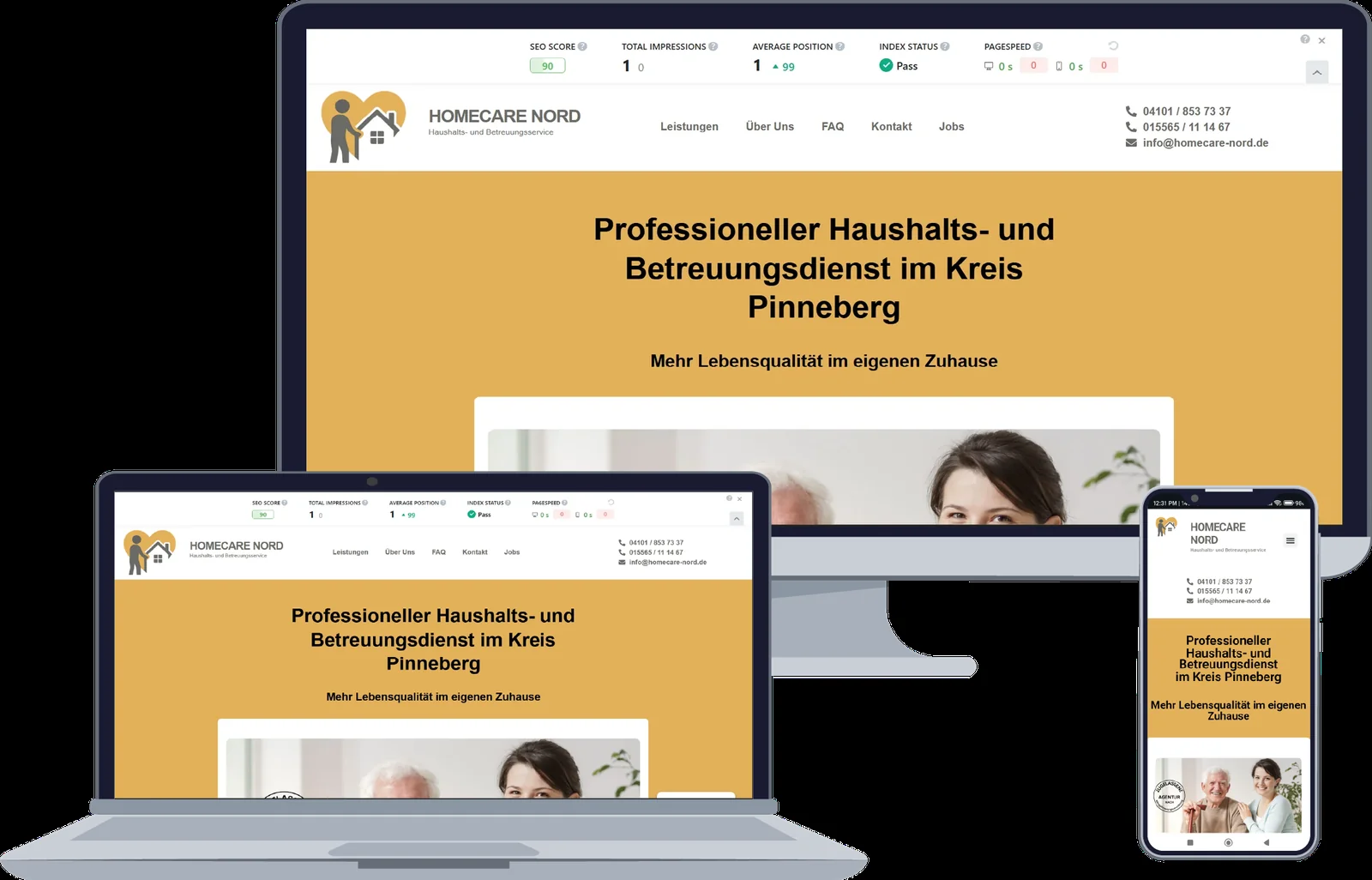 Projektansicht: Homecare Nord