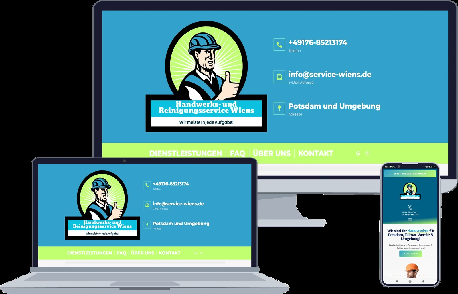 Visualização do projeto: Service Wiens