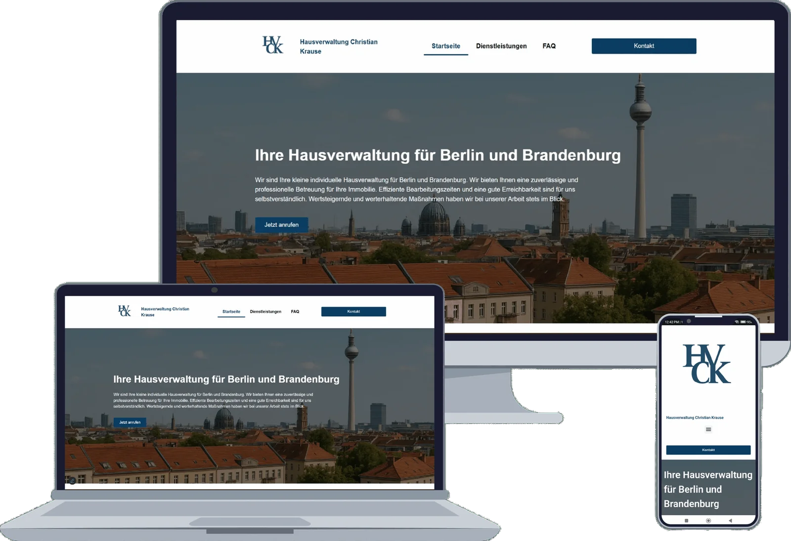 Projektansicht: HV Krause Hausverwaltung